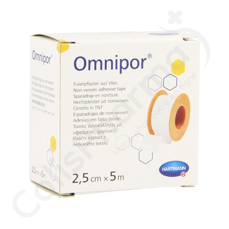 Omnipor 2,5 cm x 5 m - 1 pièce Omnipor 2,5 cm x 5 m - 1 pièce