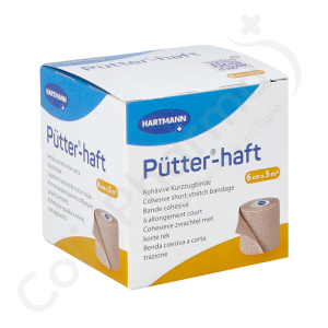 Pütter-Haft 6 cm x 5 m - 1 stuk