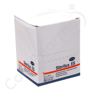 Sterilux ES 5 x 5 cm 8 Lagen Steriel - 25 x 2 stuks