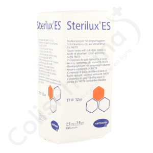 Sterilux ES 5 x 5 cm 8 Lagen Steriel - 50 x 3 stuks