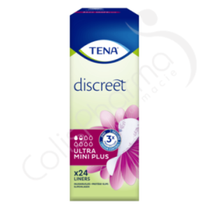 Tena Discreet Ultra Mini Plus - 24 incontinentieverbanden