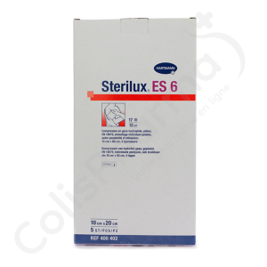 Sterilux ES 6 10 x 20 cm - 5 stuks