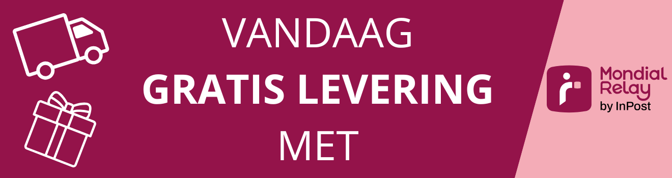Black Friday : Gratis levering met Mondial Relay