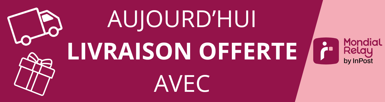 Black Friday : Livraison gratuite avec Mondial Relay