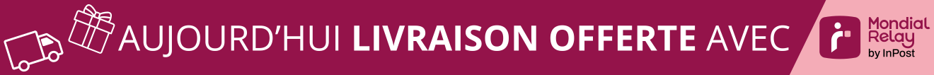 Black Friday : Livraison gratuite avec Mondial Relay
