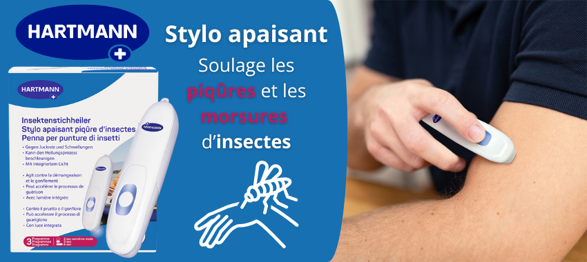 Stylo apaisant piqûre insecte