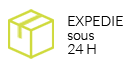 logo d'expédition sous 24 heures
